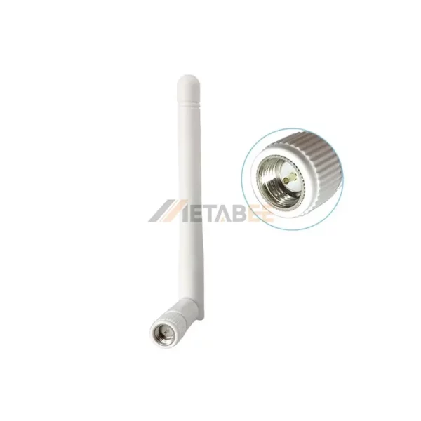 White 915MHz 3dBi External Rubber Duck LoRa Antenna, SMA Male 1