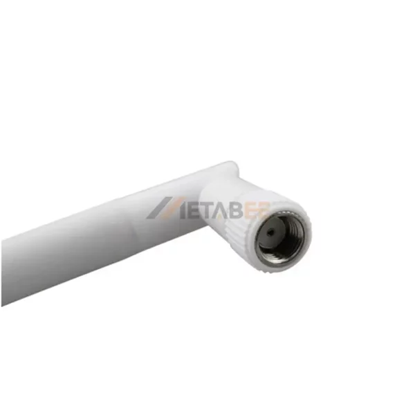 White 915MHz 3dBi Tilt Swivel Rubber Duck Antenna, RP-SMA Male 1
