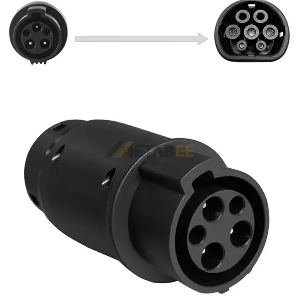 Metabee Type 2 to Type 1 AC destination charging adapter