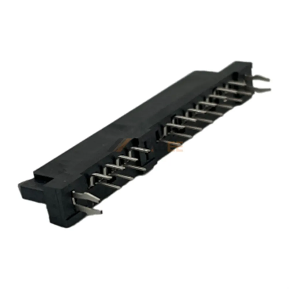 SATA 22 Pin Female Connector for PCB, Thru Hole, Vertical