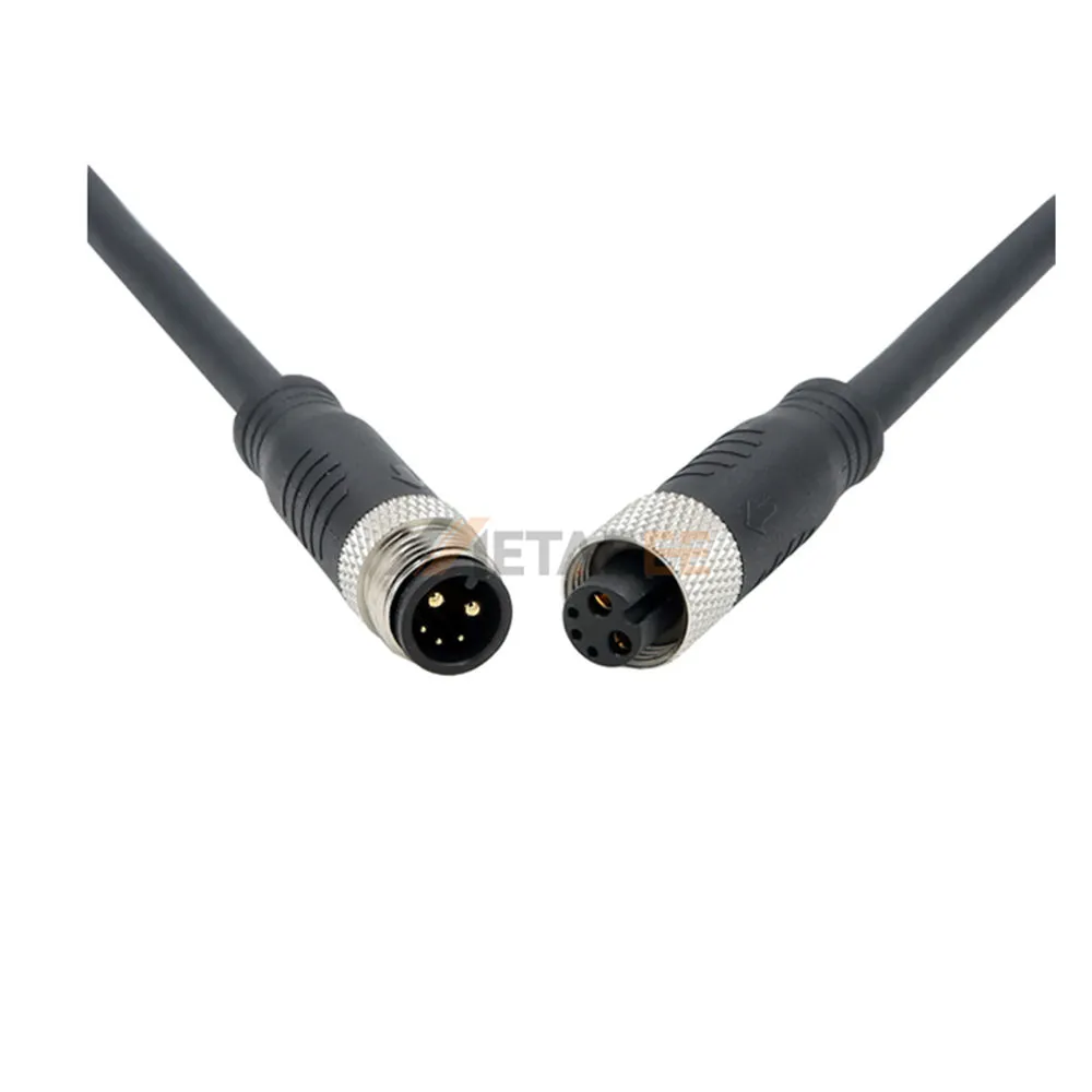 E-Motorcycle E-Bike Battery Power & Signal Hybrid Charger, 2+3 Pin, IP67