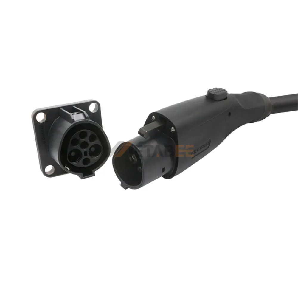 LEV Comercial Power & Signal Charging Gun, 2+5 Pin, IP55